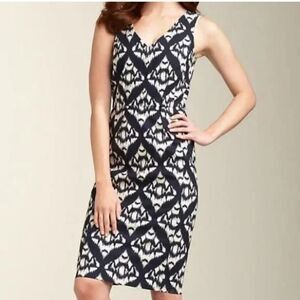 Talbots, Stretch Ikat Sheath Dress